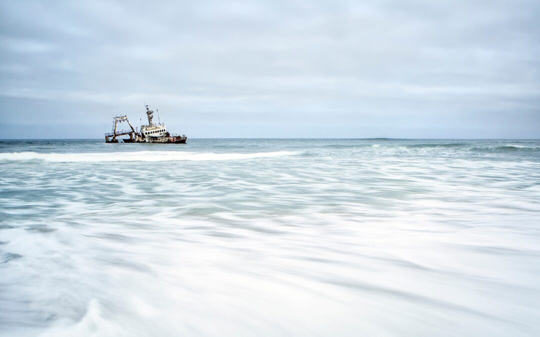 Skeleton Coast – tajemnicze wybrzeże Namibii pełne wraków statków i morskiej mgły